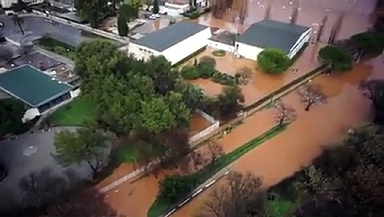 Les inondations du Var filmés par un drone