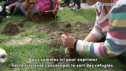 Le centre de Berlin, couvert de tombes de migrants