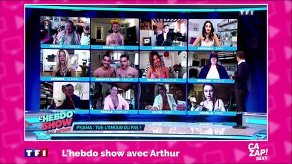 Un déshabillé très chaud fait sensation dans L'Hebdo show