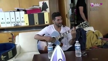 Florent Mothe : Ambiance planante sur le tournage de son nouveau clip !