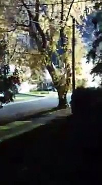 Une tempête produit des boules de feu à Montréal