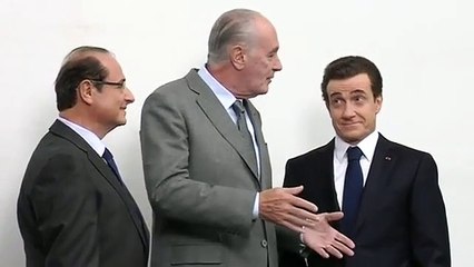 Chirac, Sarkozy et Hollande ensemble à la télé