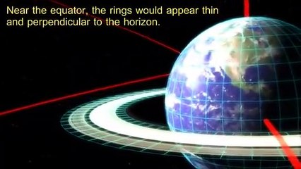 Et si la Terre avait des anneaux comme Saturne ?