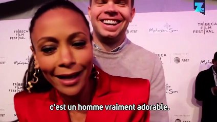 Thandie Newton sur le tapis rouge de Tribeca