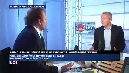 Bruno Le Maire aux chefs UMP : "Faites du sport, couchez-vous !"