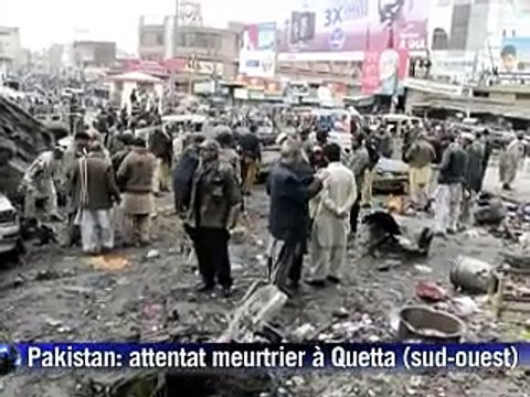 Pakistan: 92 morts dans une série d'attentats à Quetta