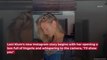 In A Sexy Bra: Leni Klum Puts On Lingerie Show