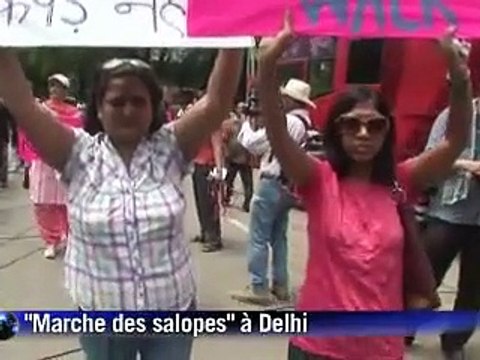 Marche des salopes : des Indiennes dans la rue contre les violences sexuelles