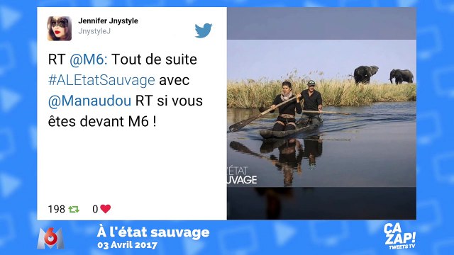 Les internautes en admiration devant Laure Manaudou dans A l'Etat sauvage avec Mike Horn !