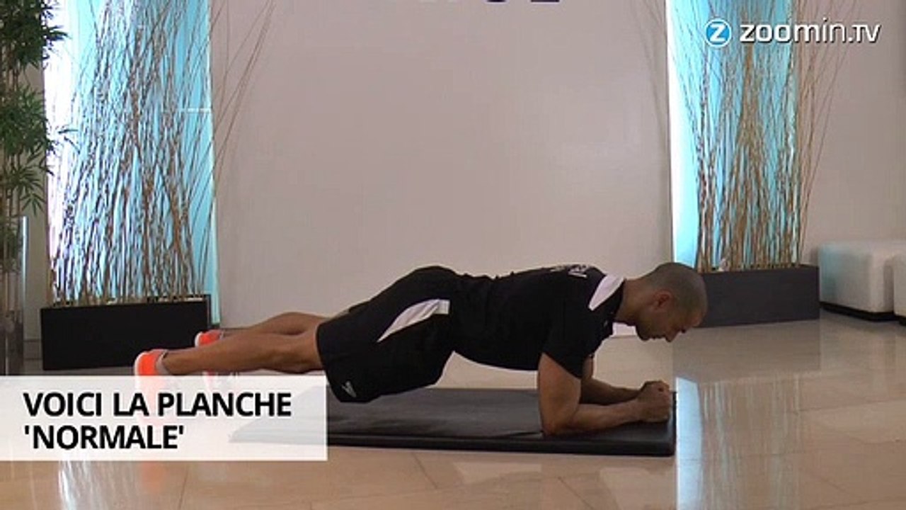 Musclez vos abdos en faisant la planche