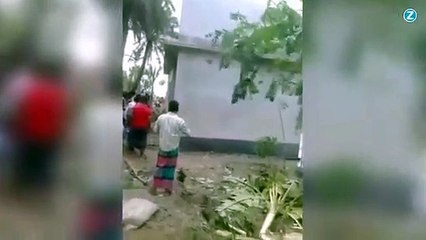 Bangladesh : une maison ensevelie en quelques secondes