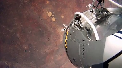 De nouvelles images du saut de Felix Baumgartner