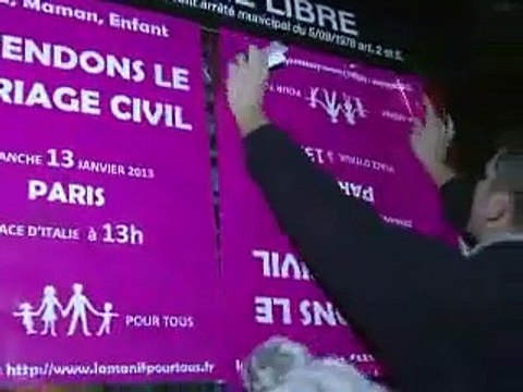 Mariage homosexuel: les opposants espèrent une mobilisation massive dimanche