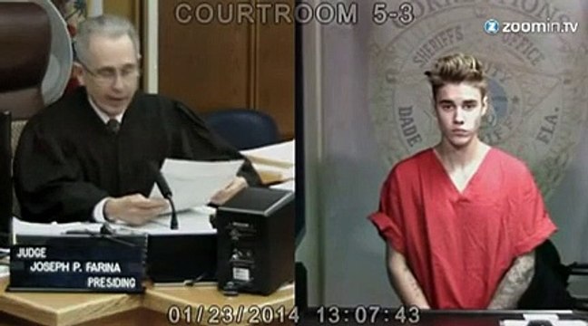 Justin Bieber échappe à la prison