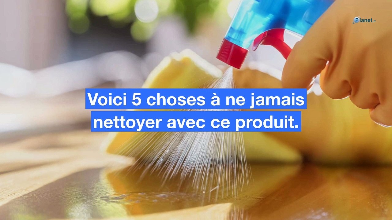 Vinaigre blanc : 5 choses à ne jamais nettoyer avec