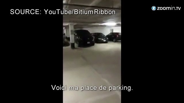 Il se gare devant un ventilateur, sa voiture gèle!