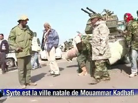 Libye: les habitants fuient Syrte, l'Otan prend les commandes