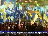 Législatives en Ukraine: le parti au pouvoir du président en tête