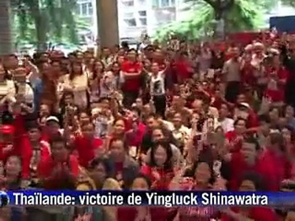 Thaïlande: l'opposition remporte les élections, la soeur de Thaksin à la tête du pays