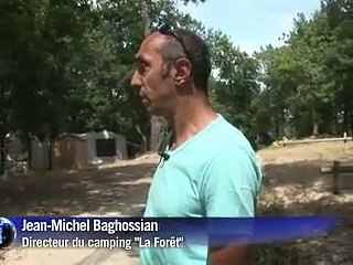 Lentement mais inexorablement, la dune du Pilat grignote campings et forêt