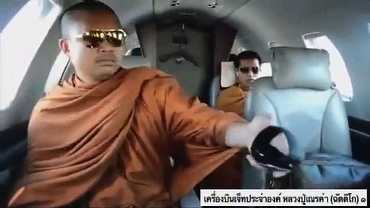 La vidéo de moines bouddhistes en jet privé fait scandale !