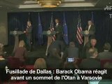 Tuerie de Dallas: Obama va écourter son séjour en Europe