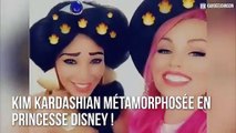 Kim Kardashian : métamorphosée en princesse Disney par Kandee Johnson !