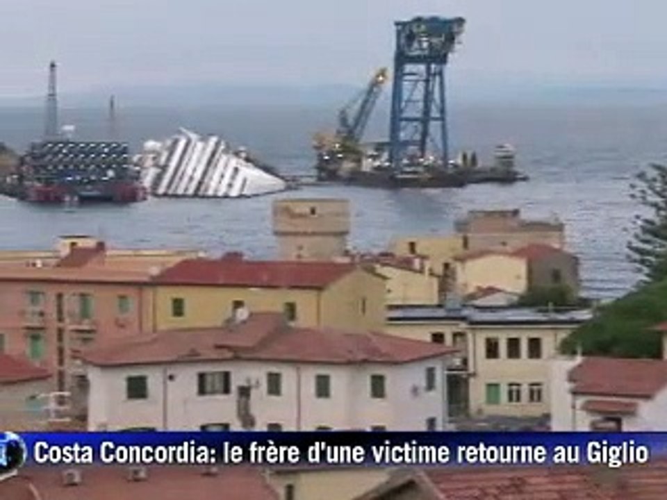 Costa Concordia: l'île du Giglio commémore le premier annivesrsaire du naufrage