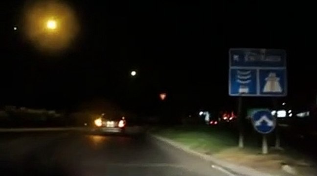 D'étranges lumières dans le ciel pendant un tremblement de terre au Chili