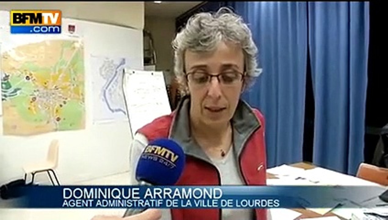 Lourdes sous les eaux - Crues du 19/06/13