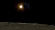 Lune rouge : l'éclipse lunaire... vue de la Lune !