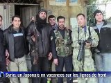 Syrie: un touriste japonais tue l'ennui sur les lignes de front
