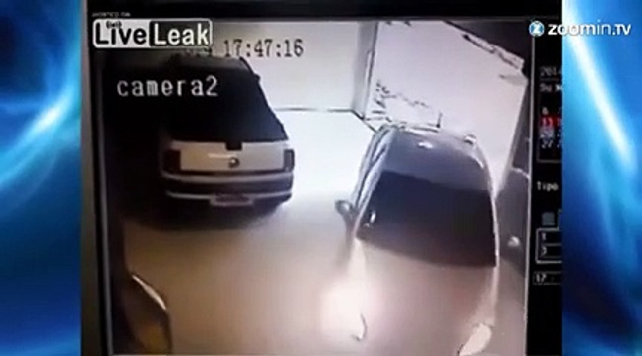 Elle roule sur un bébé qui s'en sort indemne