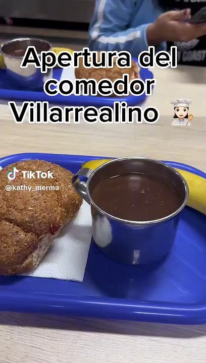 Reapertura del comedor de la Villarreal