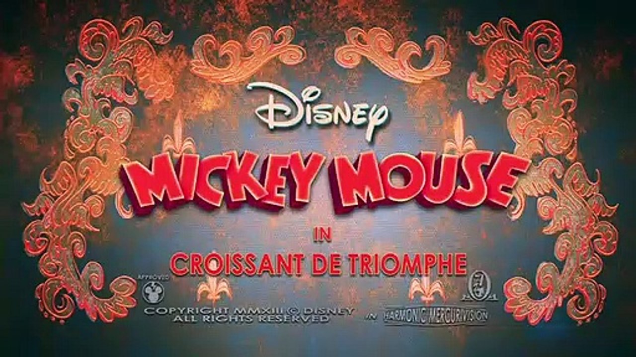 Mickey et Minnie de retour dans "Croissant de Triomphe"