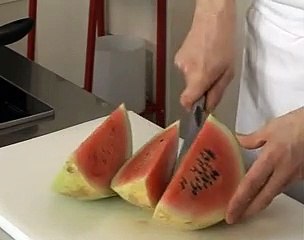 Brochettes de pastèque au miel d'épices