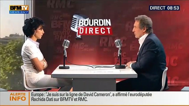 Affaire des factures : Rachida Dati qualifie les journalistes de petits merdeux