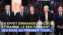Présidentielle 2022 : Emmanuel Macron et Marine Le Pen en tête dans un sondage