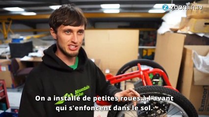 Un VTT qui va changer la vie des handicapés moteurs