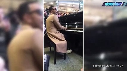 John Legend en concert surprise dans la gare de Londres