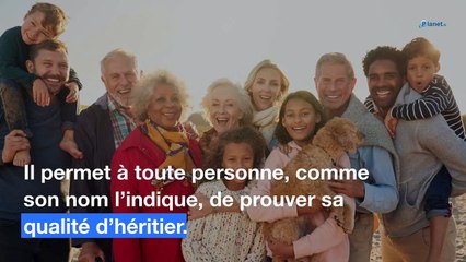 Succession : à quoi sert le certificat d’hérédité ?
