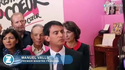 Restos du coeur: Manuel Valls vraiment à sa place?