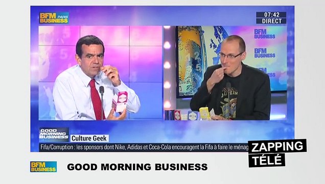 La fille de Bernard Tapie gifle un journaliste en direct, dispute sur le plateau des Maternelles, bagarre dans les tribunes de Roland Garros... découvrez notre zapping télé !