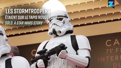 La force est à Cannes lors de la première du film " Solo "