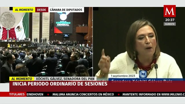 No hay otros datos, el gobierno de Morena fracasó : Xóchitl Gálvez