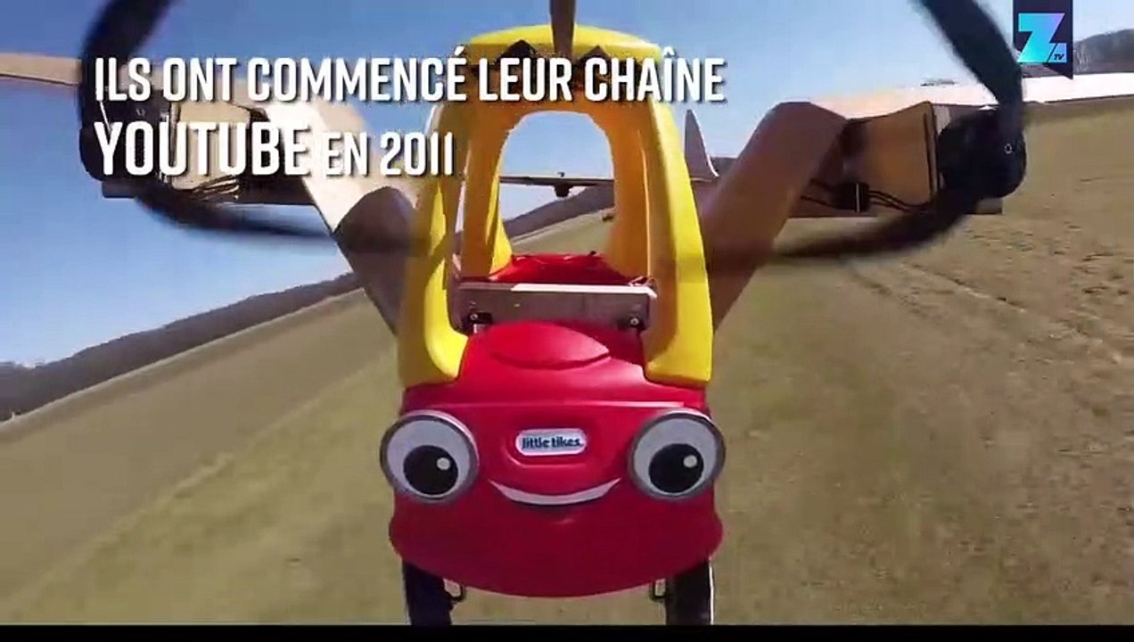 Il font voler une chaise IKEA