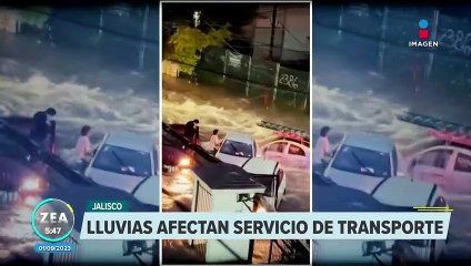 Télécharger la video: Lluvias dejan inundaciones y afectaciones en Jalisco