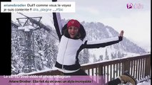 Exclu Vidéo : Ariane Brodier : Elle fait du ski avec un style incroyable !