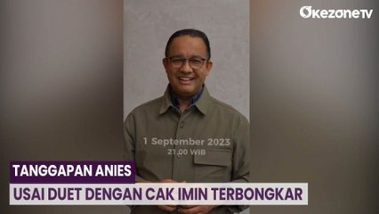 Download Video: Heboh Duet dengan Cak Imin, Ini Tanggapan Bacapres Anies Baswedan