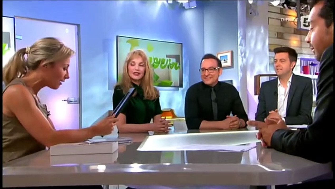 C à vous : le portrait d'Anne-Sophie Lapix dessiné par Jean-Marc Généreux